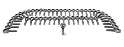 Steinjager Inch Male 5/8-18 RH Steel Housing, PTFE Race 50 Pack