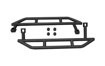 Steinjager Steinjäger Armor Wrangler TJ 1997-2006 Rock Sliders Black