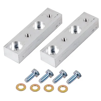 JK Rear Sway Bar Drop Bracket Kit Billet Alum 1.0 Inch Drop 07-18 Wrangler JK/JKU Synergy MFG product image
