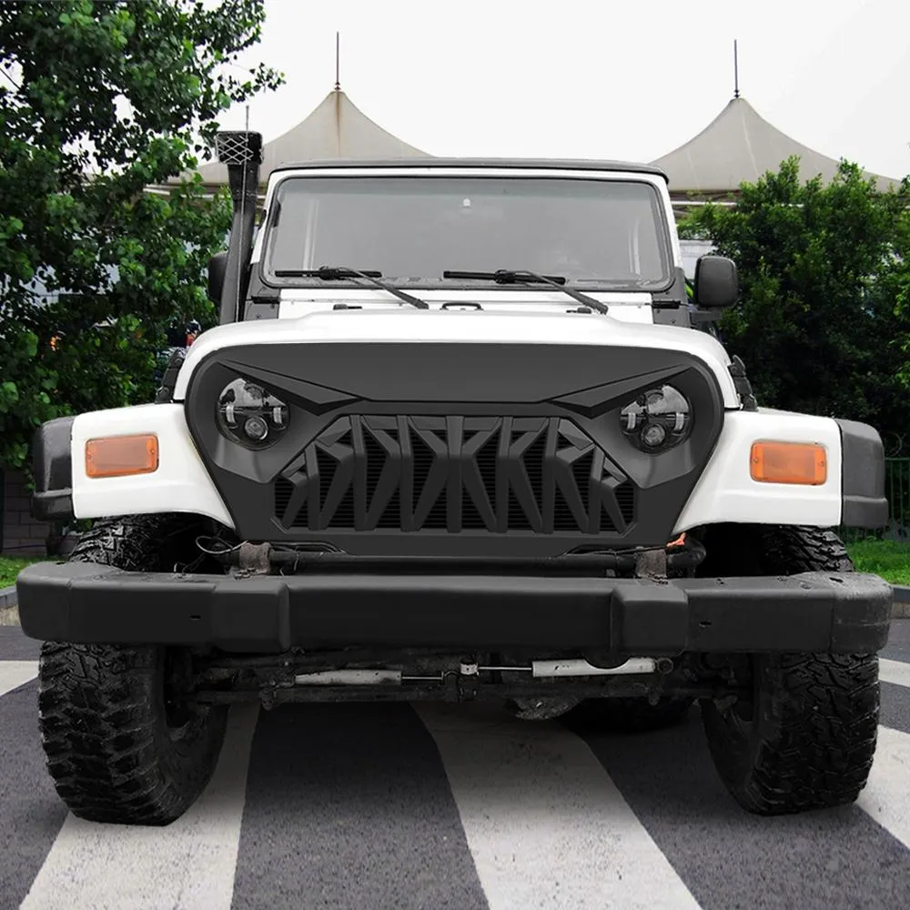 American Modified Amjpba00103 Shark Grille - Matte Black product image