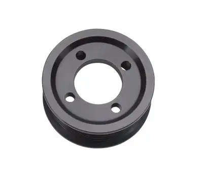 Edelbrock Edelbrock 15823 2.75 6-Rib E-Force S/C Pulley in Black Finish for Stage 3 - Pro Tuner System