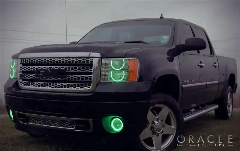 2653-334 - GMC Sierra 2007-2013 ORACLE ColorSHIFT Halo Kit (Round Ring Design) product image