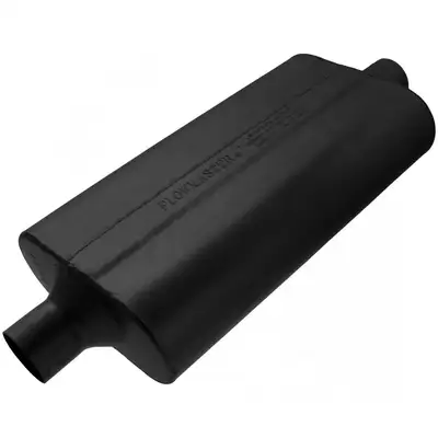 Flowmaster 50 Series Delta Flow Muffler 2.25in IN (C) / OUT (C): ea 16 Gauge Aluminized Steel