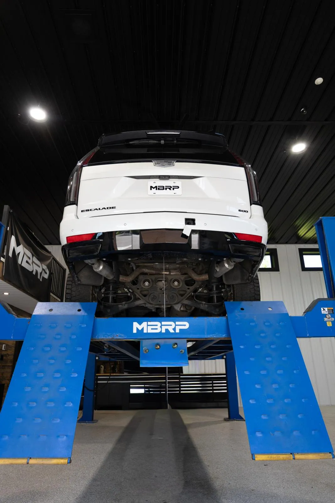 MBRP 2021-2025 Cadillac Escalades 6.2L. Excludes V-Series T304 Stainless Steel 3 Cat-Back 2.5 Dual Split Rear S5007304 product image