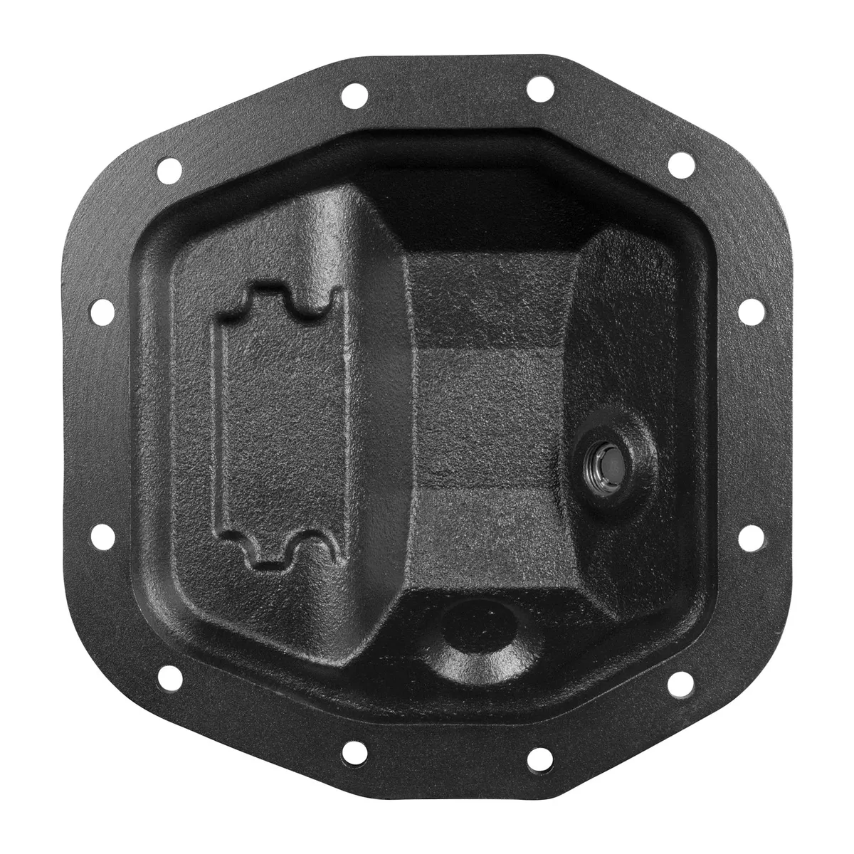 Yukon Gear And Axle Hardcore Rear Nodular Iron Cover For Jeep Wrangler JL Dana 35 Rear JL D35 Rear (M200) Nodular Iron Differential Cover 12 Bolt Yukon Gear