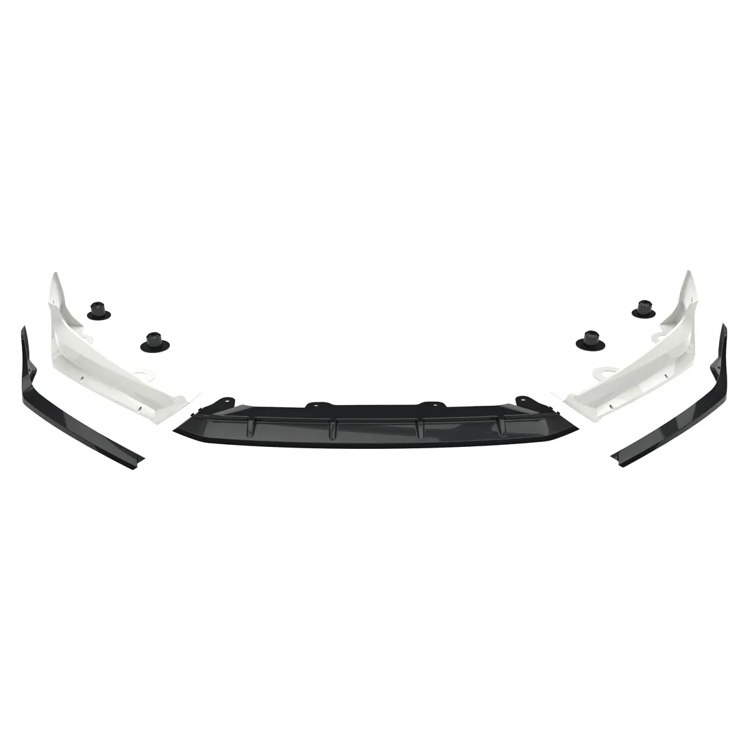American Modified Aerodynamic Front Lip Spoiler, White - AMHMBA00201 product image