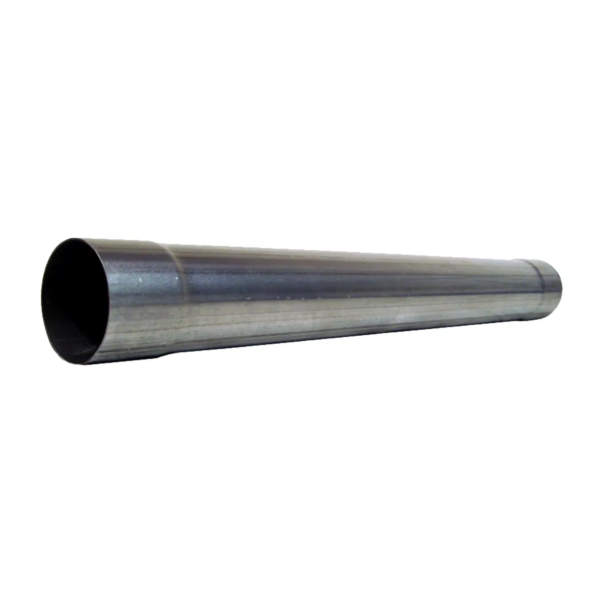 Armor Lite Single System Muffler Delete Pipe; 4 in. Inlet/Outlet Diameter; 36 in. Overall Length; Aluminized; 4 in. Outlet Diameter Tip; product image