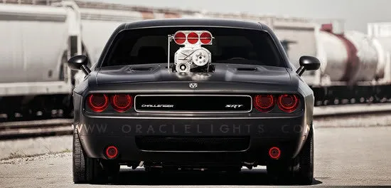ORACLE Lighting 2008-2014 Dodge Challenger LED Headlight Halo Kit - Standard Mount product image