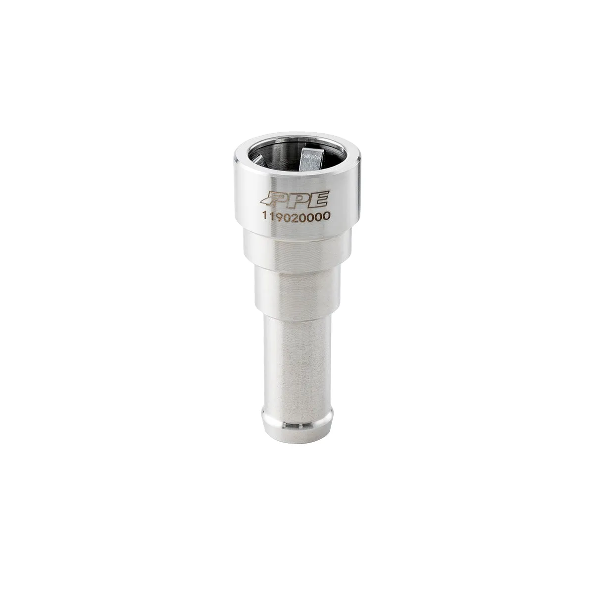 LML Heater Outlet Hose Connector - 5/8 Inch Hose to 5/8 Inch Tube Pacific Performance Engineering product image