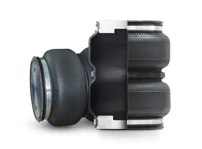 Pacbrake HP10088 ALPHA HD Rear Air Suspension for 1988-2000 Chevy Silverado / GMC K/C Sierra 1500/2500/3500