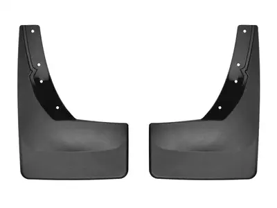 Weathertech 2022FordExpeditionNo Drill MudFlapsBlack