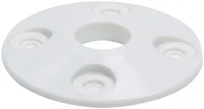 Allstar Performance Scuff Plate Plastic White 4pk