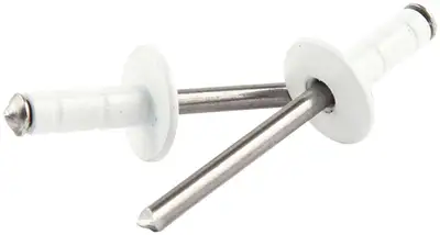 Allstar Performance Med Hd Rivet White 250pk Multi Grip