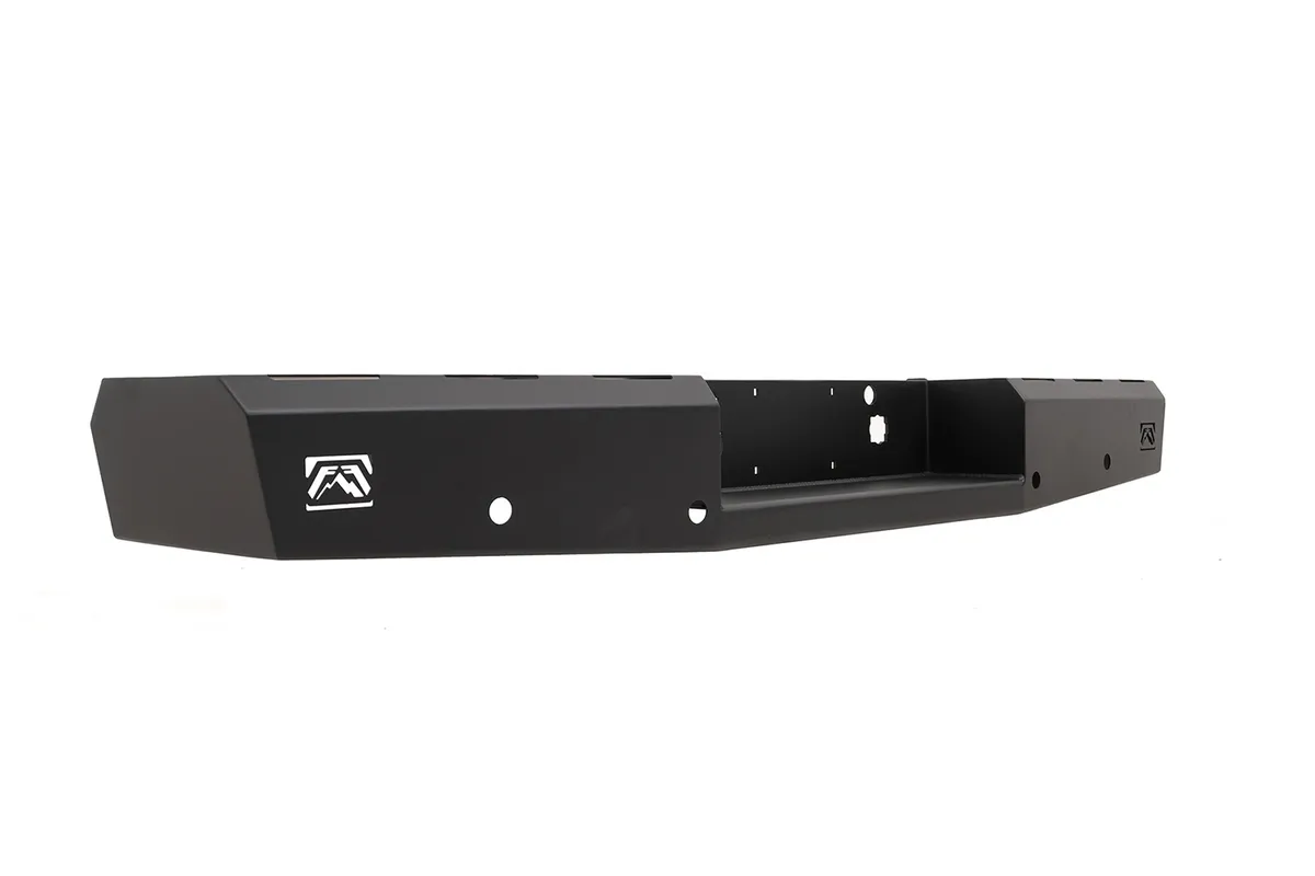 1519 Silverado/Sierra 2500/3500 HD Red Steel Rear Bumper product image