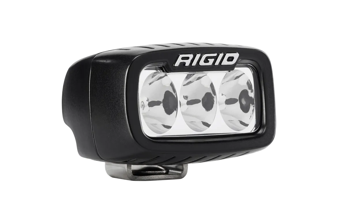 RIGID Industries 912313 SR-M Series PRO, Driving Optic, Surface Mount, Black Housing, Single product image
