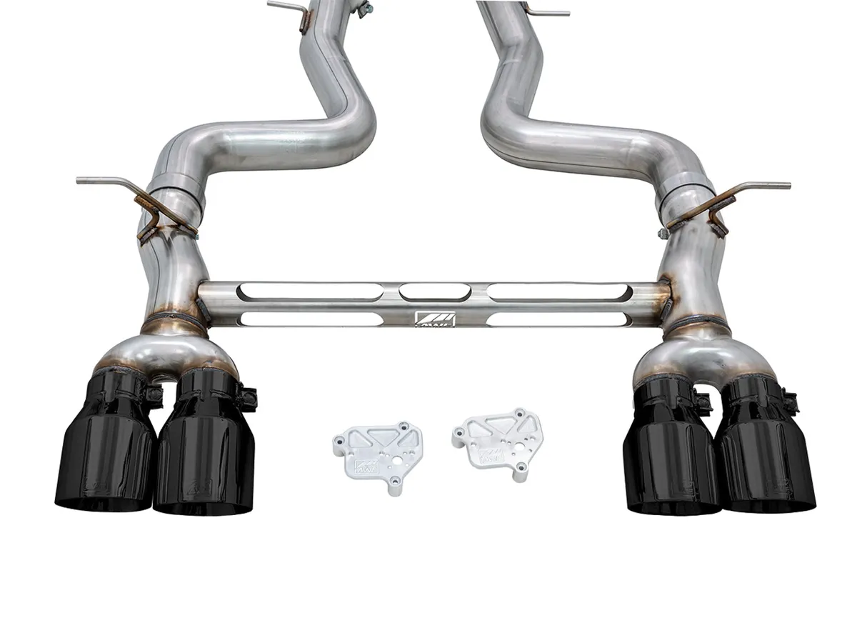 AWE SwitchPath™ Catback Exhaust for BMW F8X M3/M4 - Diamond Black product image