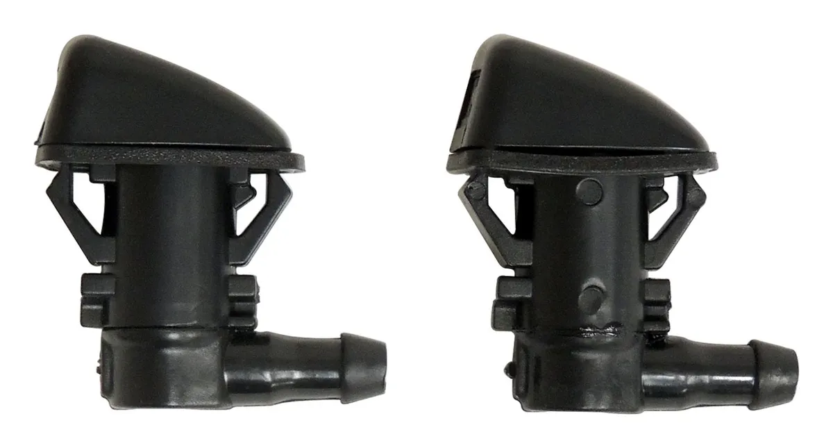 Crown Automotive Jeep Replacement 55079049K Front Washer Nozzles for 05-10 Jeep WK, WH Grand Cherokee, Incl. L & R Nozzles product image