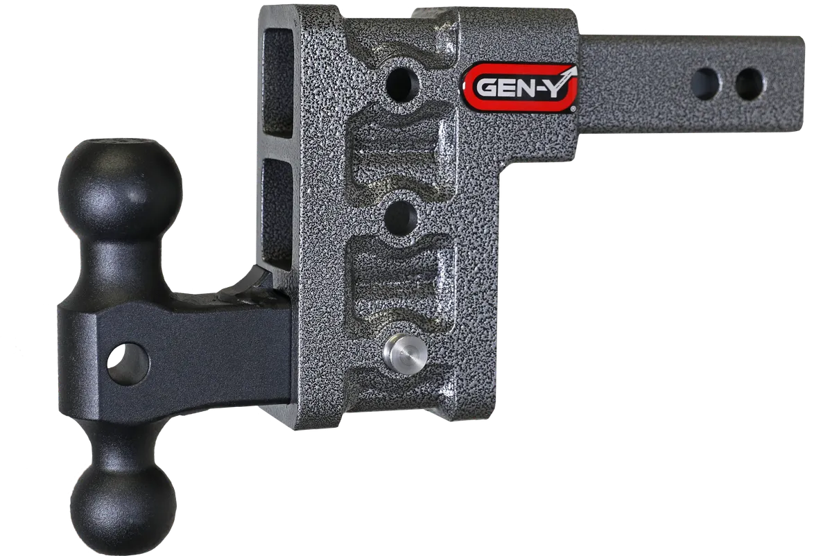 MEGA-DUTY 2in Shank 5in Drop 2K TW 16K Hitch and GH-051 Versa-Ball product image