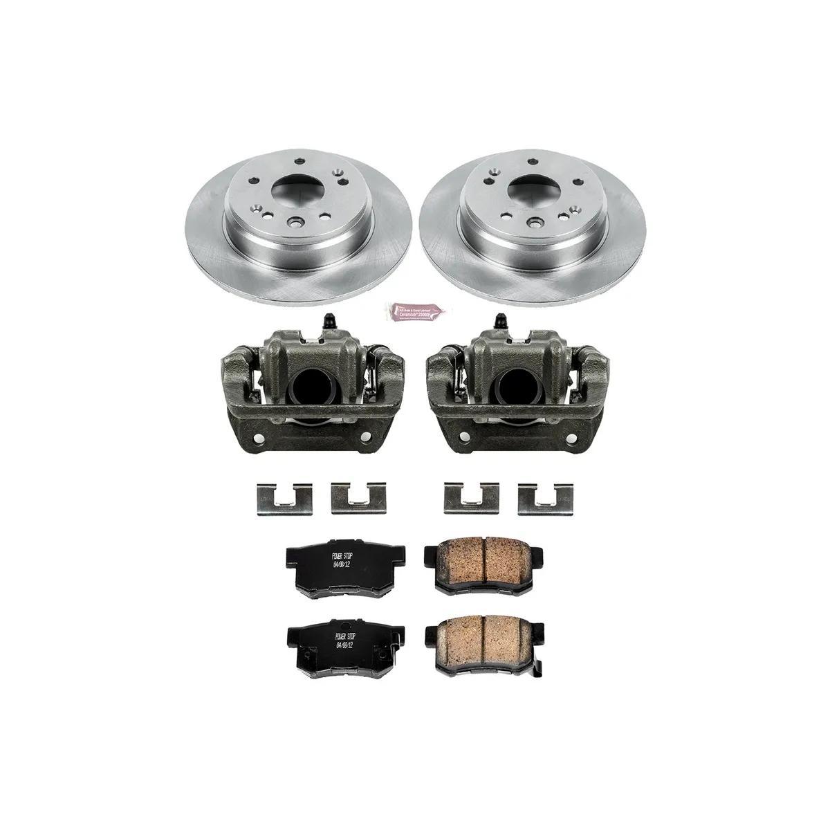 Z17 Direct Replacement Kit: Rotors; Ceramic Pads; Calipers product image