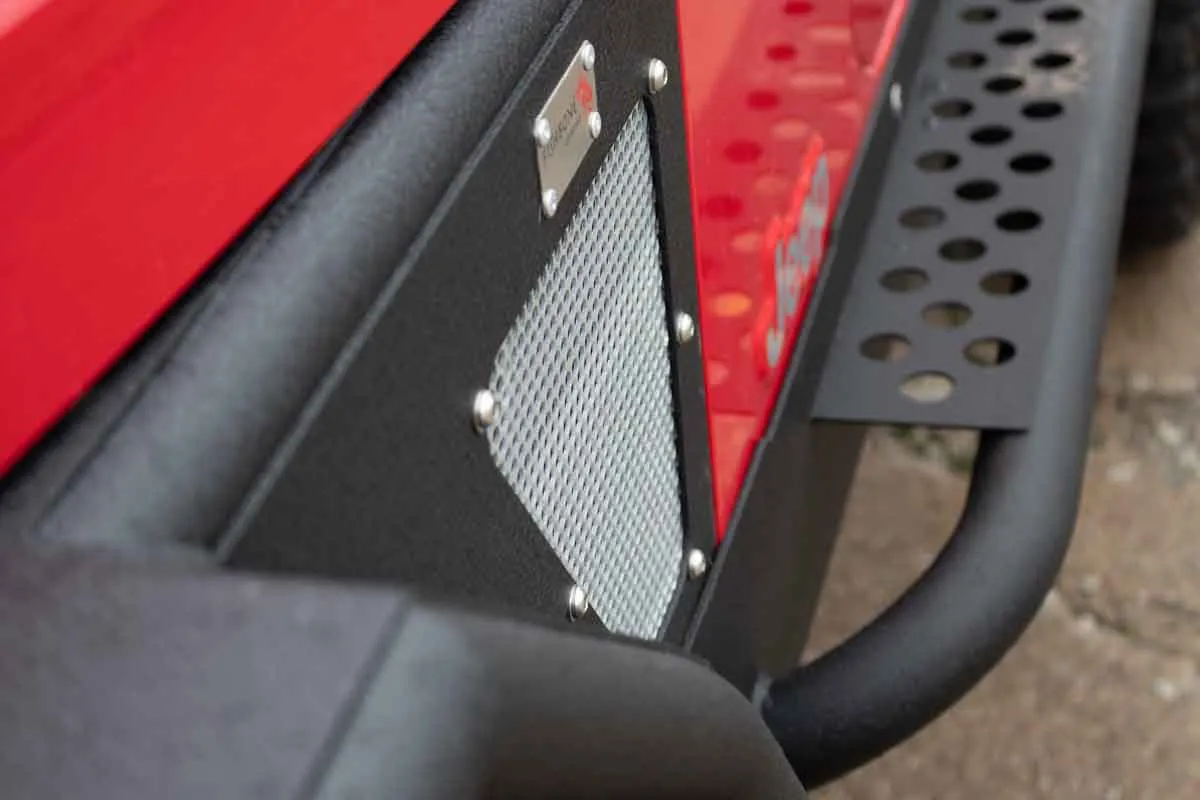 Wrangler Front Fenders Paintable Mesh Upgrade for 97-06 Wrangler Fishbone product image