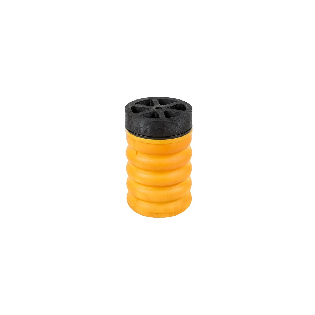 SumoSprings; Front Or Rear; Incl. Two 1 in. Spacers; For Fabricators And Custom Applications; One Piece Hollow Center; 2800 lbs. At 50 Percent Compression; Yellow; product image