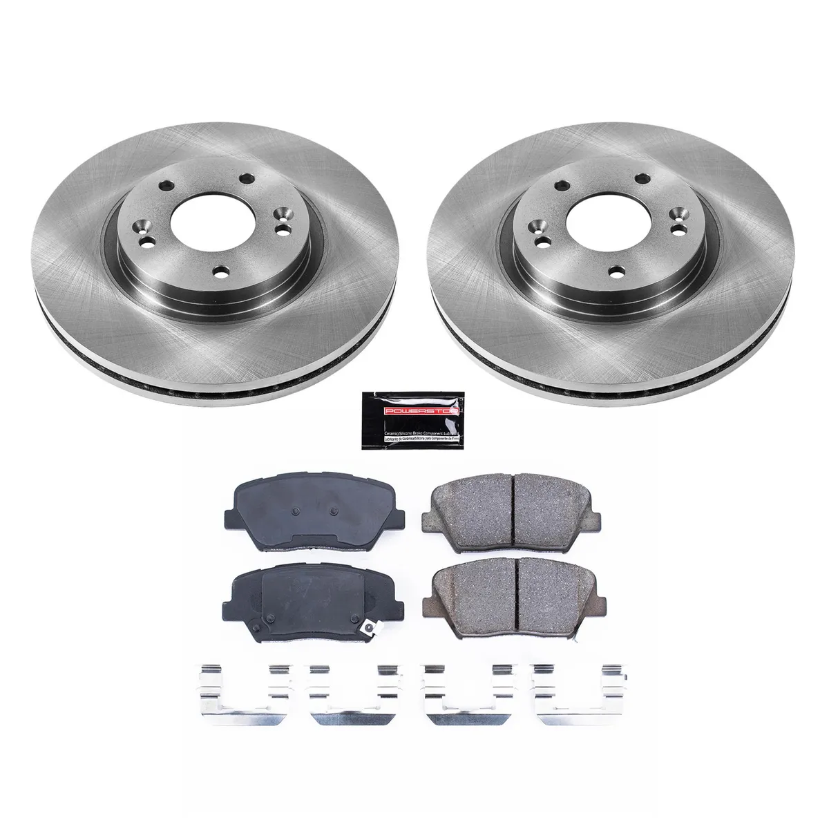 Autospecialty Brake Kit Front 2010-2012 Hyundai Santa fe 2011-2013 Kia Sorento product image