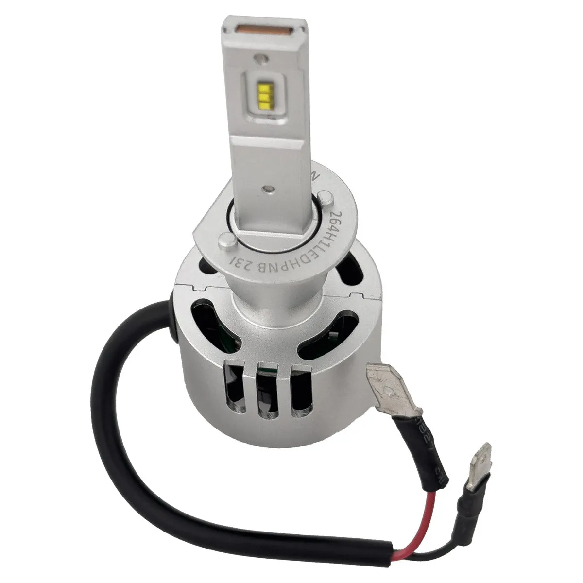 H1 12V High Power LED Headlight Bulbs 25-Watt (Single Beam) Ballast Free - 6000K Color product image