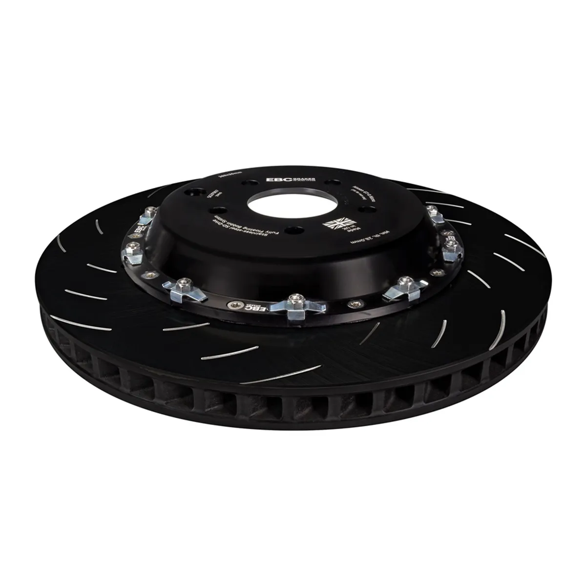 S31 Kits EBC SR-11 Series Brake Pads And SG Rotor; Rear; FMSI Pad No. D1383; Vented; 5 Bolt Holes; 380mm Dia.; 62mm Height; 30mm Thick; product image