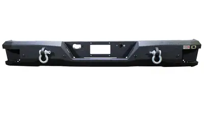 Fishbone Offroad 0713 Silverado/Sierra 1500 Rear Bumper Black Powder Coat Coldrolled Steel
