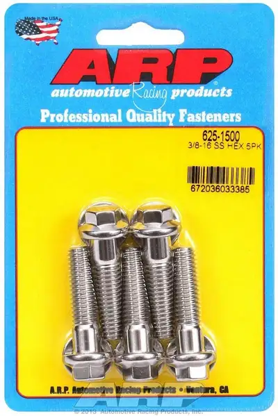 ARP Auto Racing 3/816 x 1.500 Hex 7/16 Wrenching ss Bolts