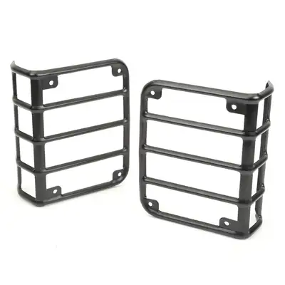 Rugged Ridge Rugged Ridge Tail Light Euro Guards Textured Black - JK
