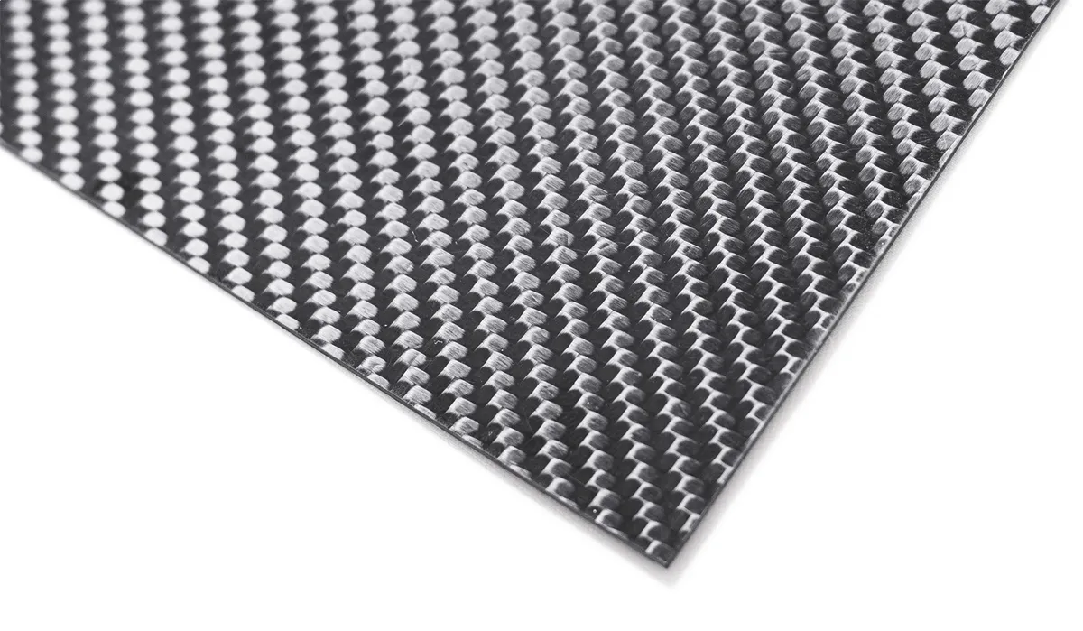 #215 Real Carbon Fiber Sheet. Autoclave Dry vacuum pressed high gloss finishing. Size 24 Inches X 39 Inches product image