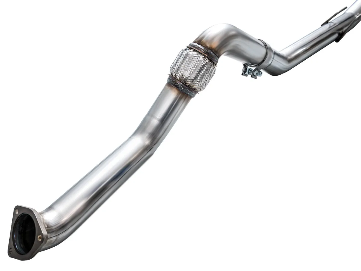 AWE Track Edition Exhaust for DE5 Integra Type-S - Triple Chrome Silver Tips product image