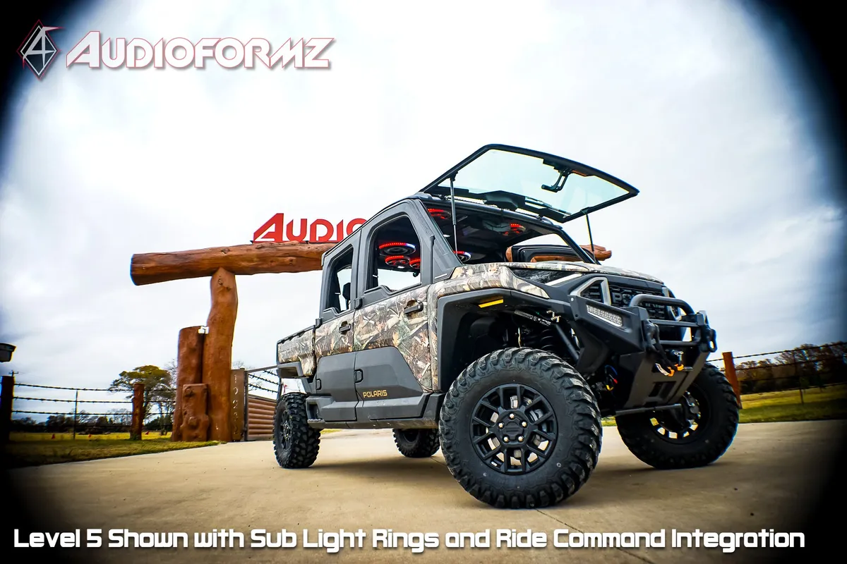24c Polaris Ranger Crew Northstar/Cab xd 1500 Stereo Tops (4door) Level 5 product image