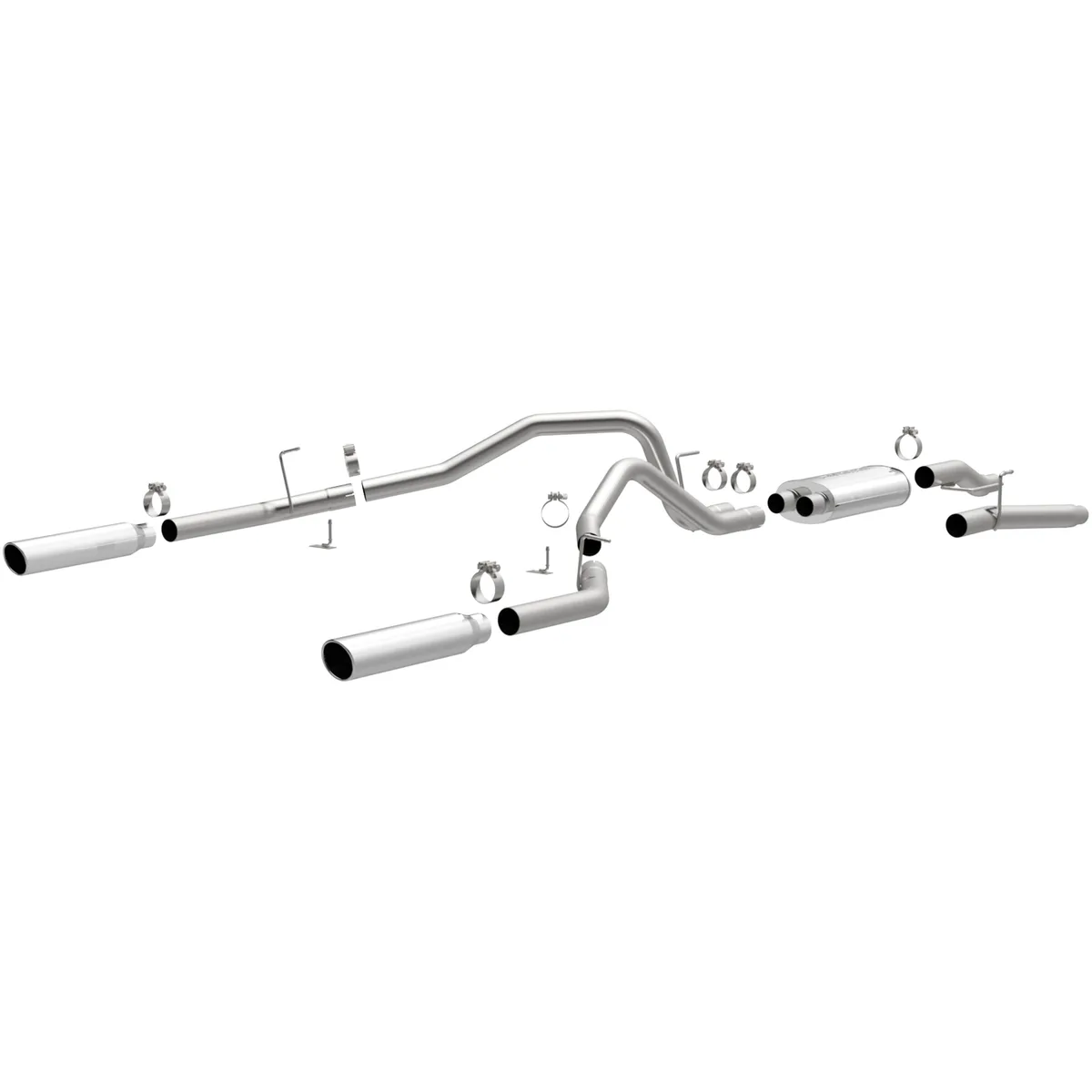 MagnaFlow Exhaust Products MagnaFlow Exhaust Products 16520 Street Series Stainless Cat-Back System