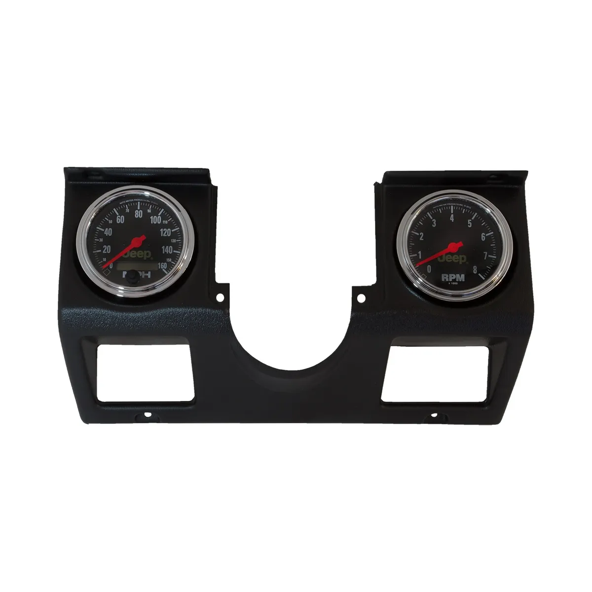 Gauge Kit, 7 pc, Wrangler (YJ) 87-96, TACH/MPH/FUEL/OILP/WTMP/VOLT/TRANS, Jeep product image
