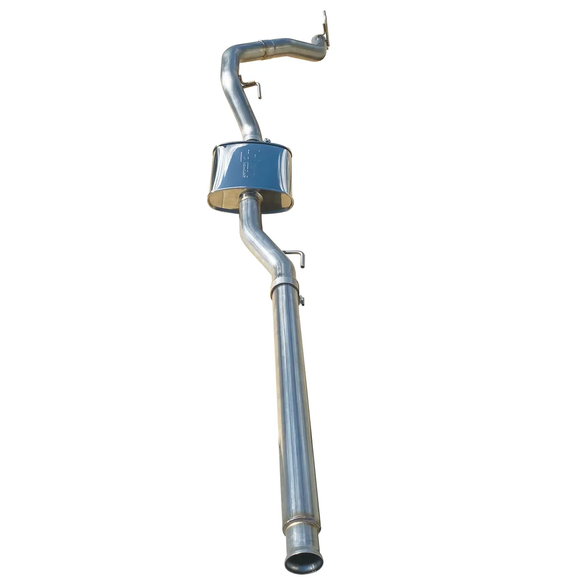 Injen Injen Single Exit High Tuck Exhaust System_x000D_ Part No. SES5007_x000D_ 2020-2023 Jeep Gladiator JT V6-3.6L