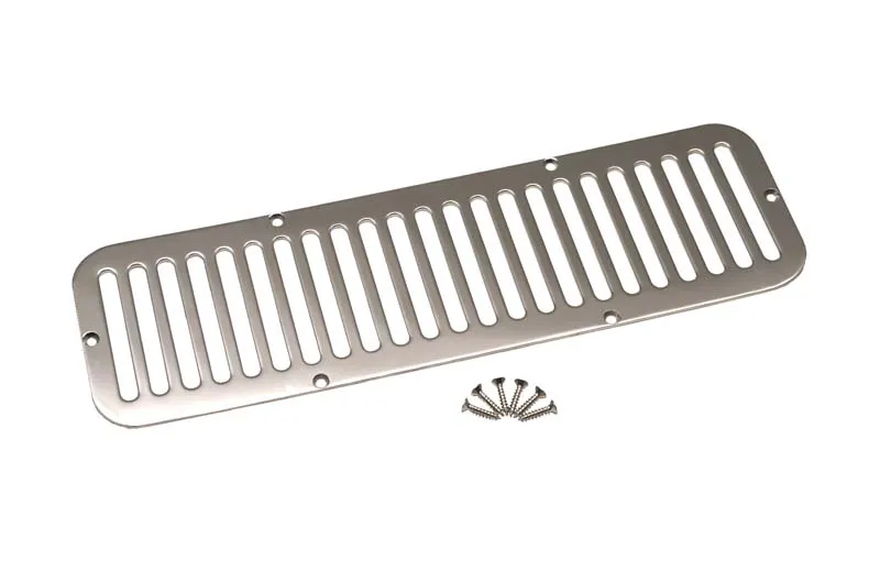 Jeep CJ5 Hood Vent 55-77 CJ5 Polished Silver Kentrol product image