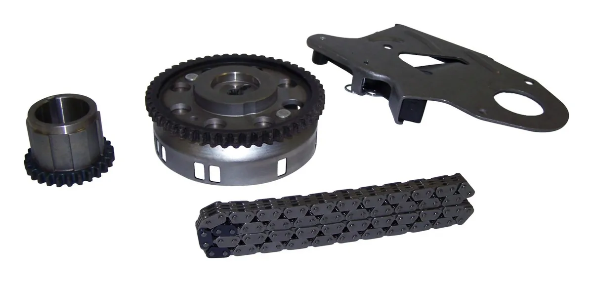 2006-2008 Commander XK with 5.7L engine; Includes Chain 2 Sprockets and Tensioner 2005-2008 Grand Cherokee WK WK (US) model w/ 5.7L engine; Includes Chain 2 Sprockets and Tensioner 2005-2005 Grand Cherokee WH WH (Europe) model w/ 5.7L engine; Includes product image