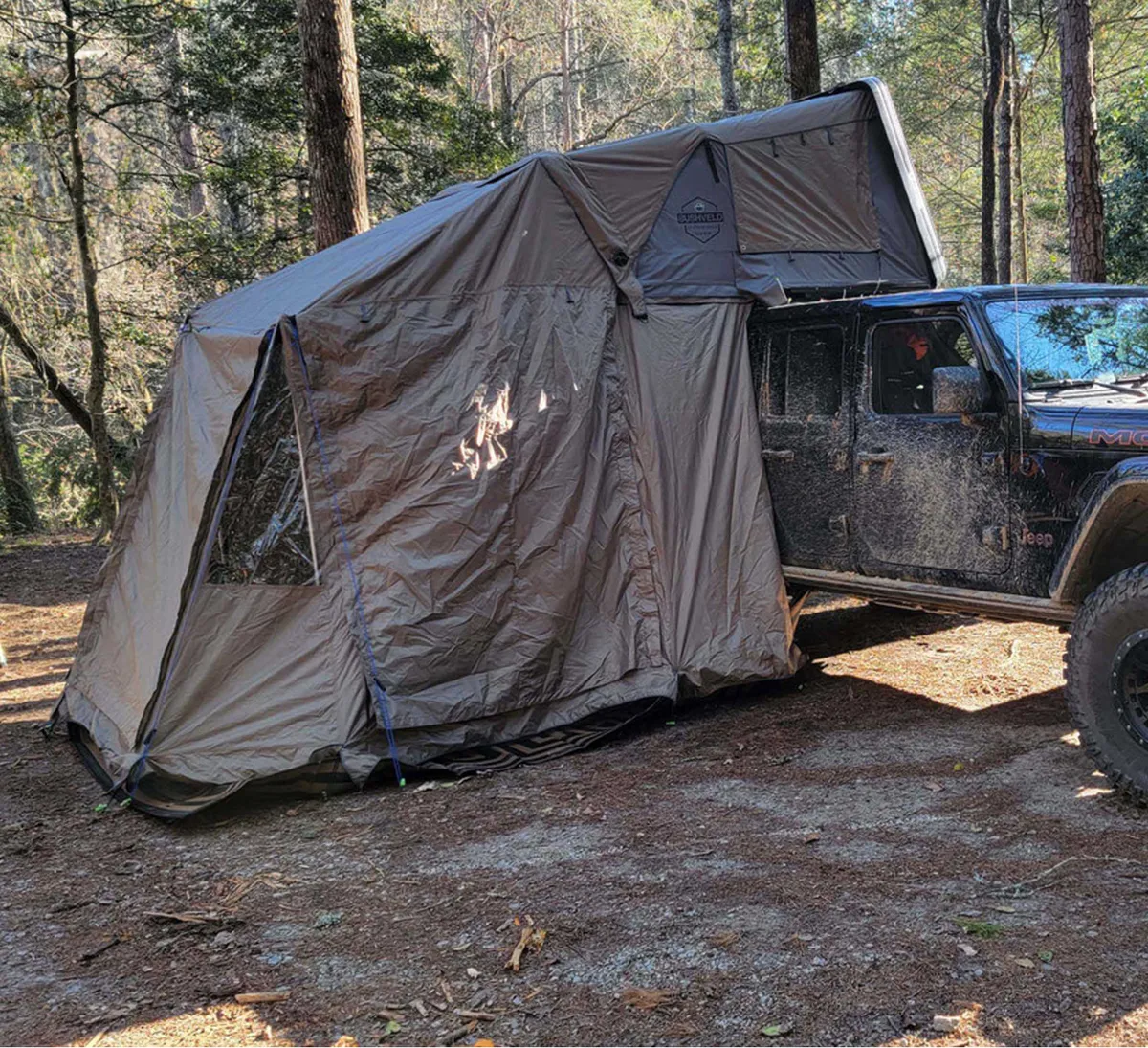 Overland Vehicle Systems 18089902 Bushveld Annex for 4 Person Roof Top Tent - Buy Now Overland Vehicle Systems