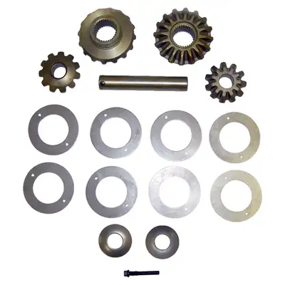 Crown Automotive Jeep Replacement 1997-2000 AB Ram Van;1997-2001 AN Dakota;1998-2001 BE BR Ram;1998-2001 DN Durango;w/ 9.25" Rear Axle w/o Limited Slip Differential; Axle Gear has 16 Teeth 31 Splines .3595 OD; 4 Sets of Side Gear Washers (Round Hole) in The Kits; Washers Are Used Most