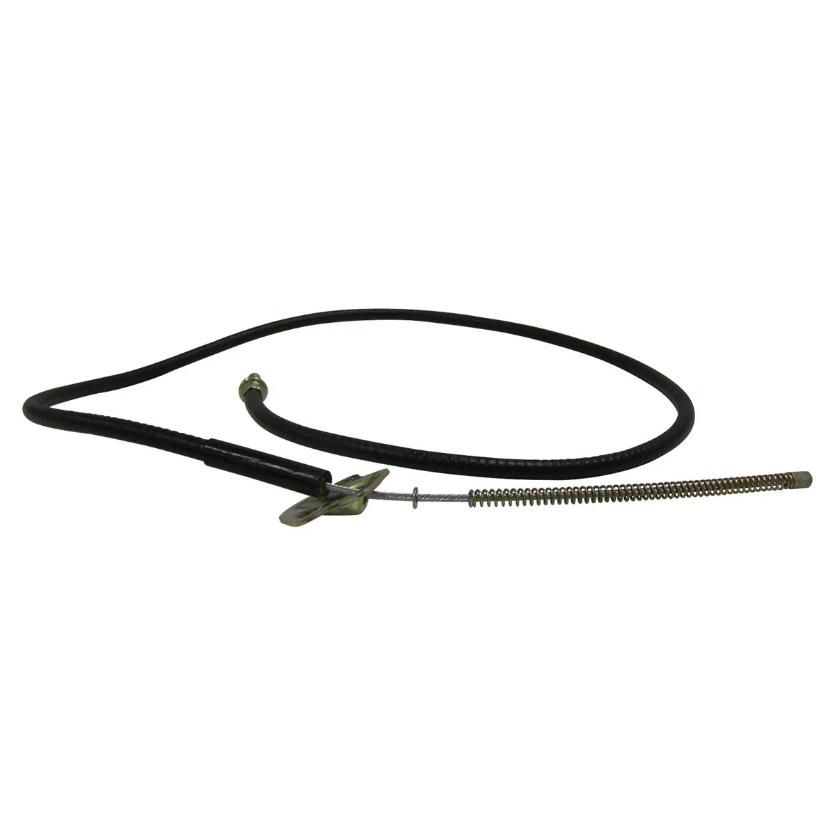 Crown Automotive Jeep Replacement Crown Automotive Jeep Replacement J5355324 Right Rear Parking Brake Cable for 76-78 Jeep CJ-5, CJ-7 w/ 11 Brakes, 62 Long