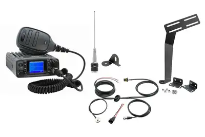 Rugged Radios Jku Jeep Radio Kitw/Gmr25 Waterproof Mobile Radio For Jeep Jku4 Door