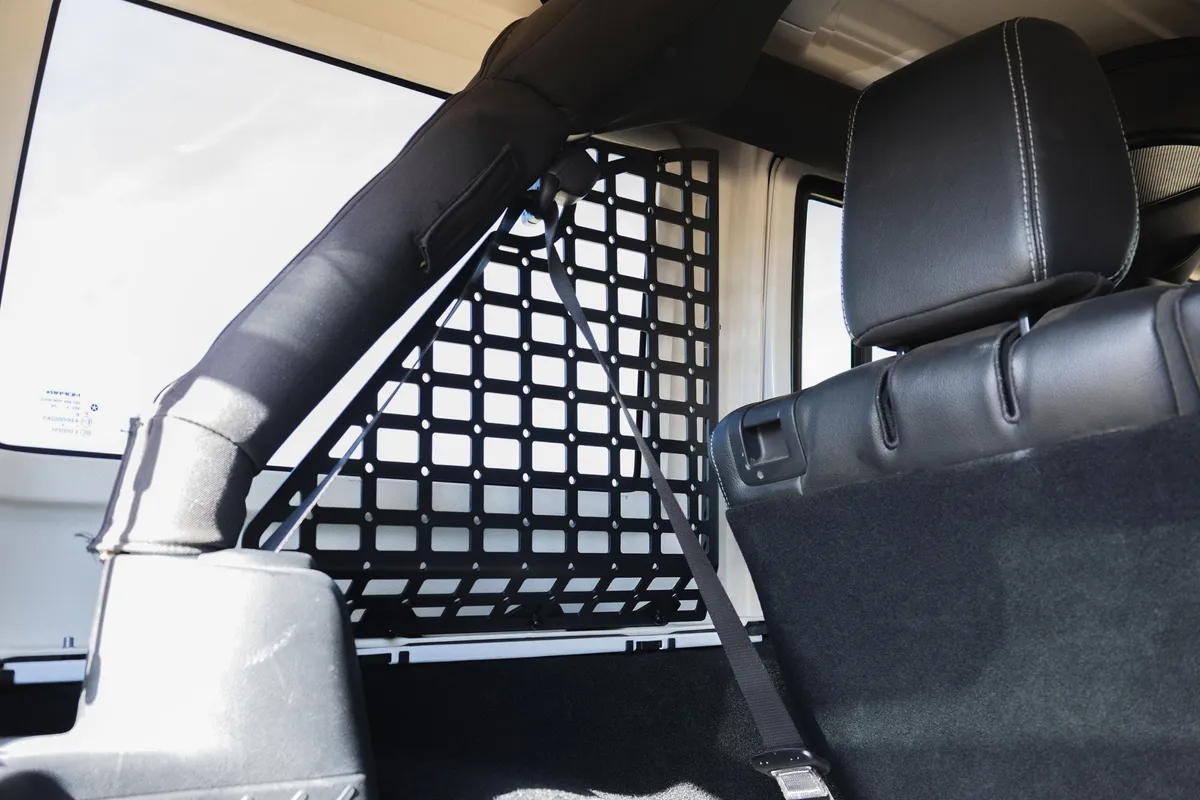 0718 Jeep Wrangler 4door Hard Top Models Only Pocketed Rear Window Molle Panel product image