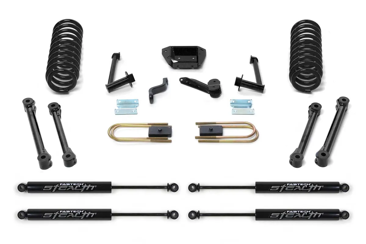 Performance Lift System w/Shocks; w/Stealth Monotube Shocks; 6 in. Lift; product image