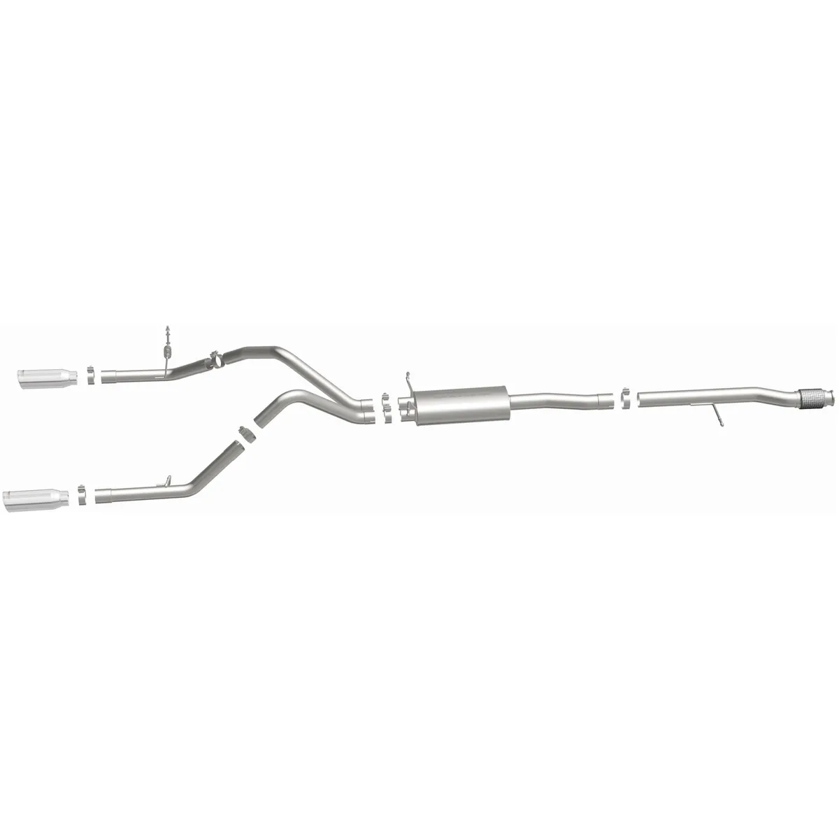 1419 Silverado/Sierra 1500 Double/Crew Cab 5.3l Street Series Catback Exhaust product image