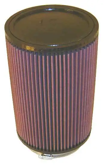 K&N 5ID FLG, 6-1/2OD, 10H Universal Rubber Filter