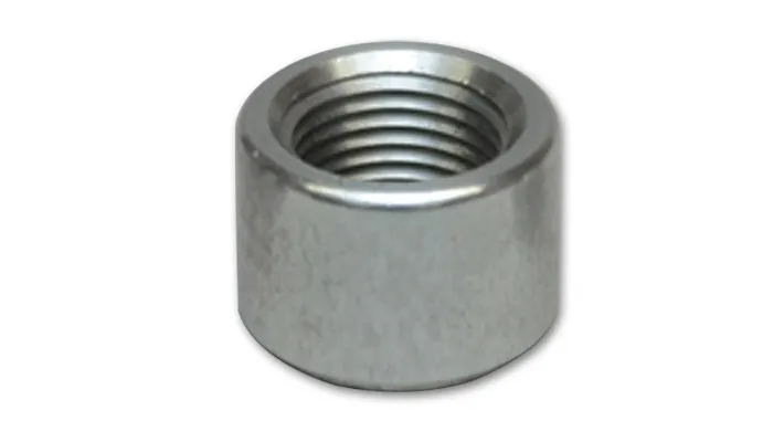 Vibrant Performance Vibrant Performance - 11163 - Female - 10AN Aluminum Weld Bung (7/8 in. - 14 Thread, 1-1/8 in. Flange OD)
