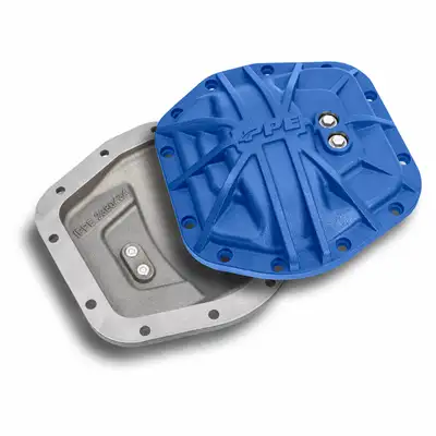 Pacific Performance Engineering 2018-2023 Jeep JL Sport Dana-M186 Heavy-Duty Nodular Iron Front Differential Cover Blue