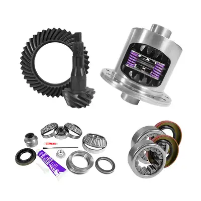 Yukon Gear and Axle 9.75 Inch Ford 4.11 Rear Ring & Pinion, Install Kit, 34Spl Posi, Axle Bearing 2011-2019 Ford F-150 USA Standard